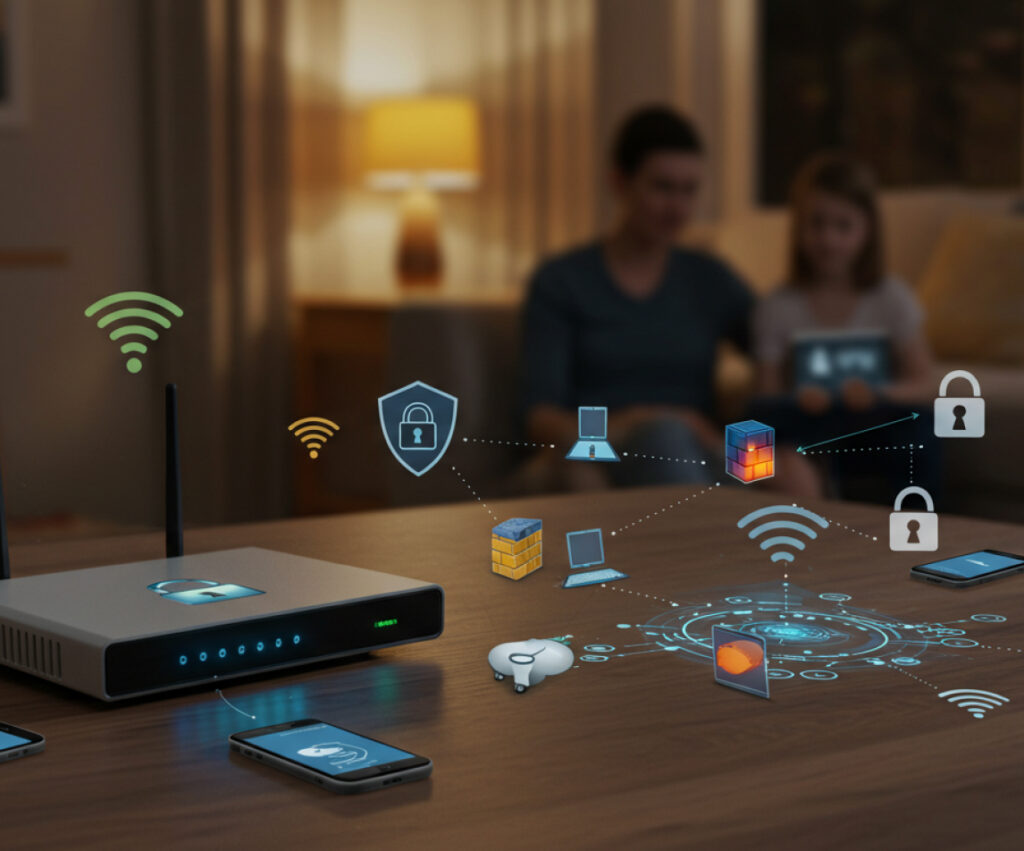 Gadgets and devices in an interconnected Smart Home